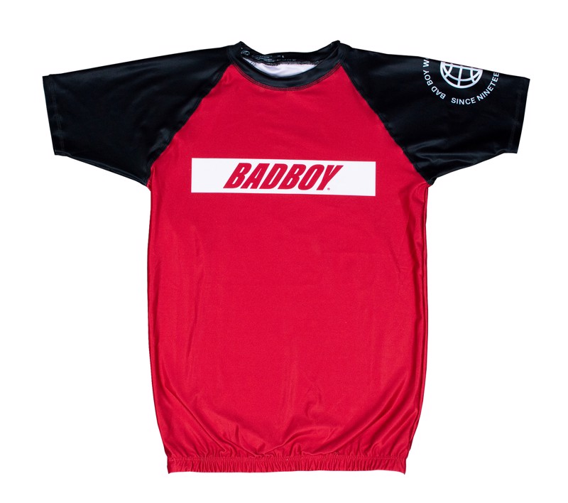 BAD BOY REIGN RASHGUARD - RED